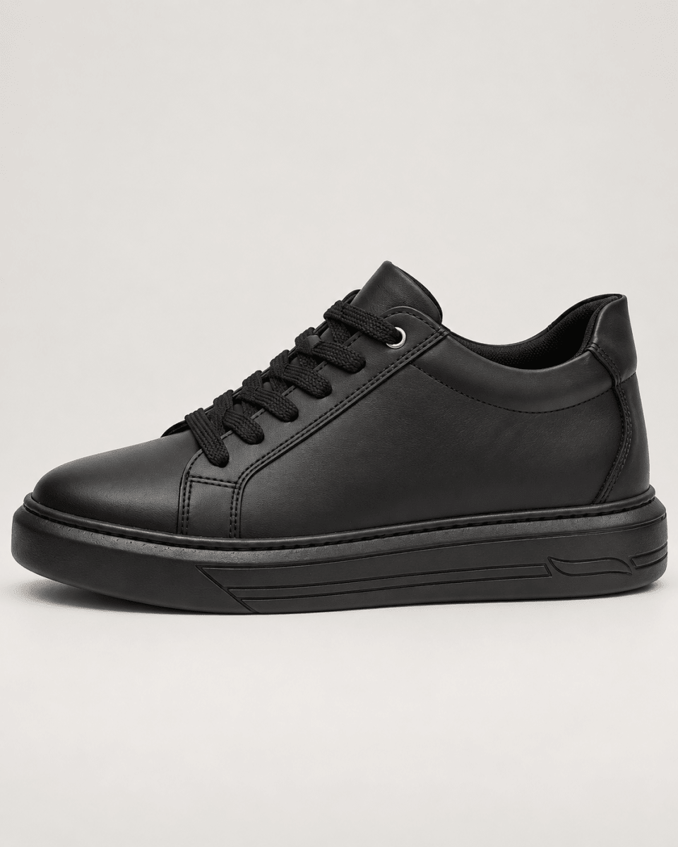 VANTEXO Prime Lift X7 Sleek Edition Siyah +7 CM Gizli Yükselti Premium Sneaker, görsel 6