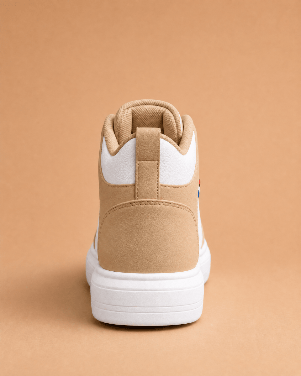 VANTEXO Prime Lift X10 Bej +10 CM Gizli Yükselti Premium Sneaker - Vantexo