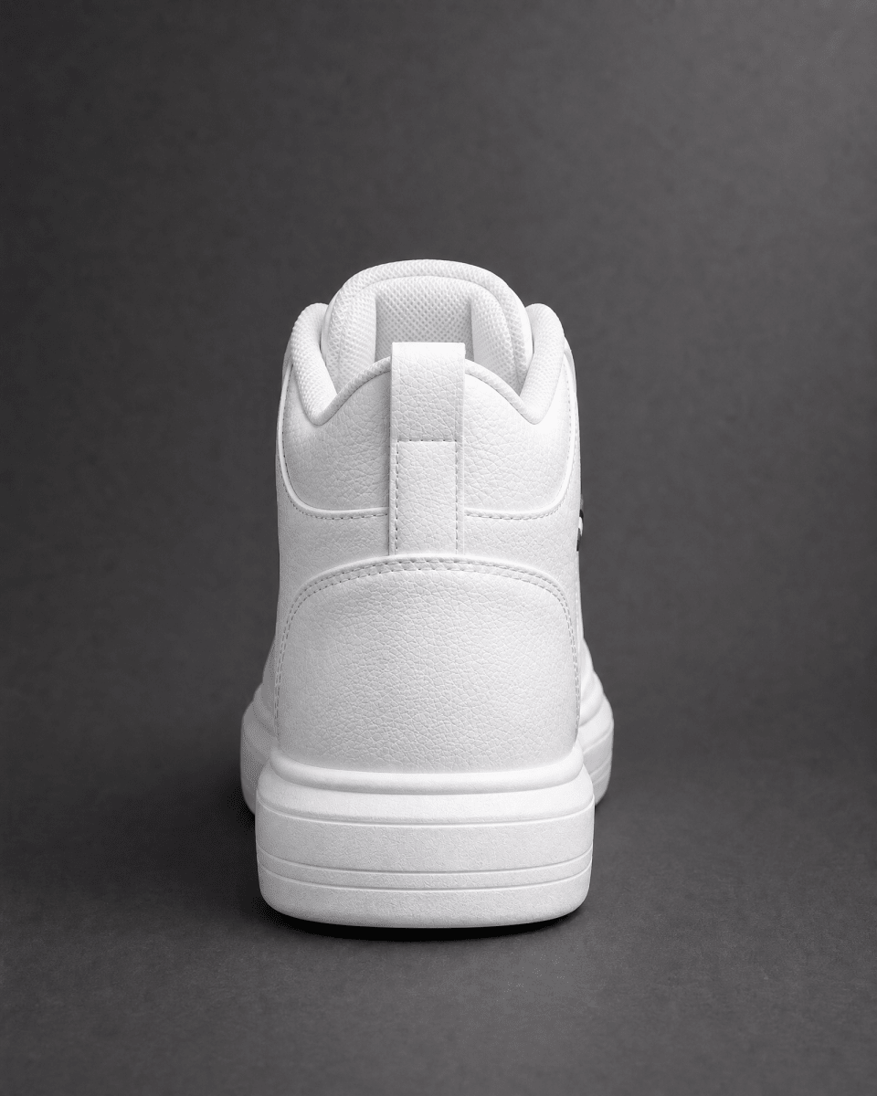 VANTEXO Prime Lift X10 Beyaz +10 CM Gizli Yükselti Premium Sneaker - Vantexo