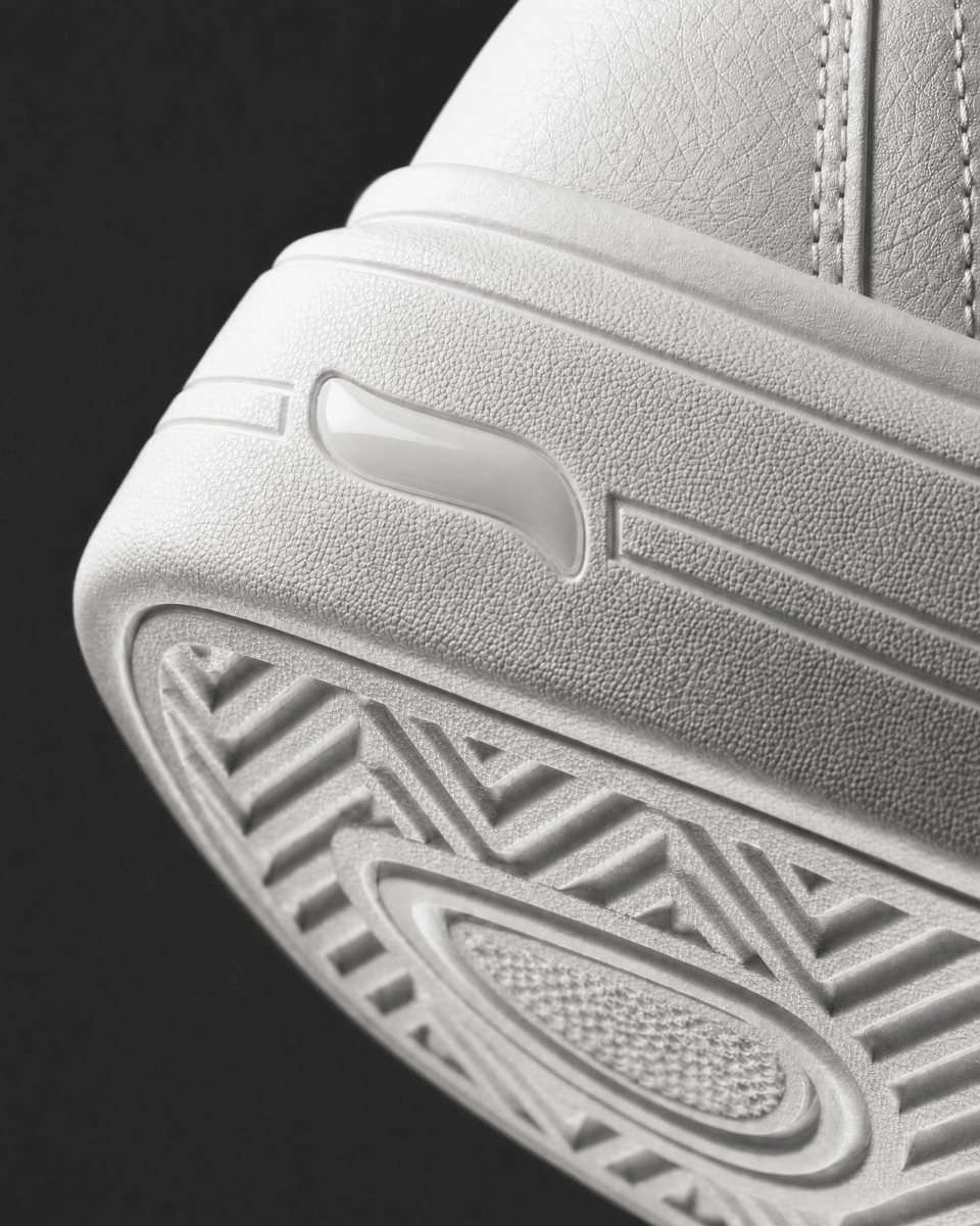 VANTEXO Prime Lift X10 Beyaz +10 CM Gizli Yükselti Premium Sneaker - Vantexo