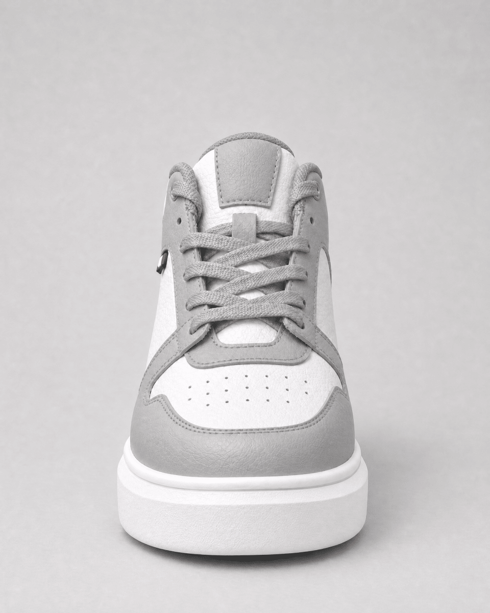 VANTEXO Prime Lift X10 Gri+10 CM Gizli Yükselti Premium Sneaker - Vantexo