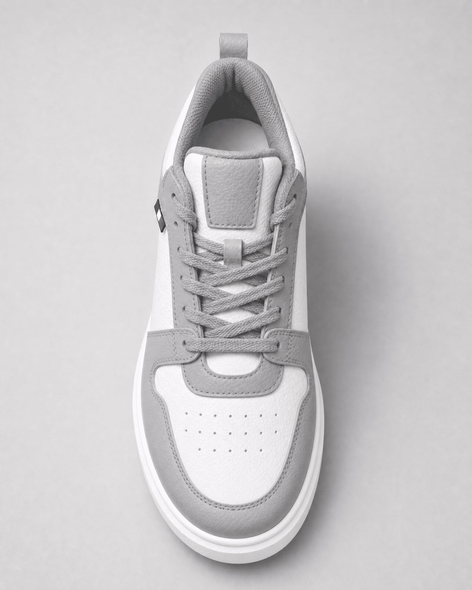 VANTEXO Prime Lift X10 Gri+10 CM Gizli Yükselti Premium Sneaker - Vantexo