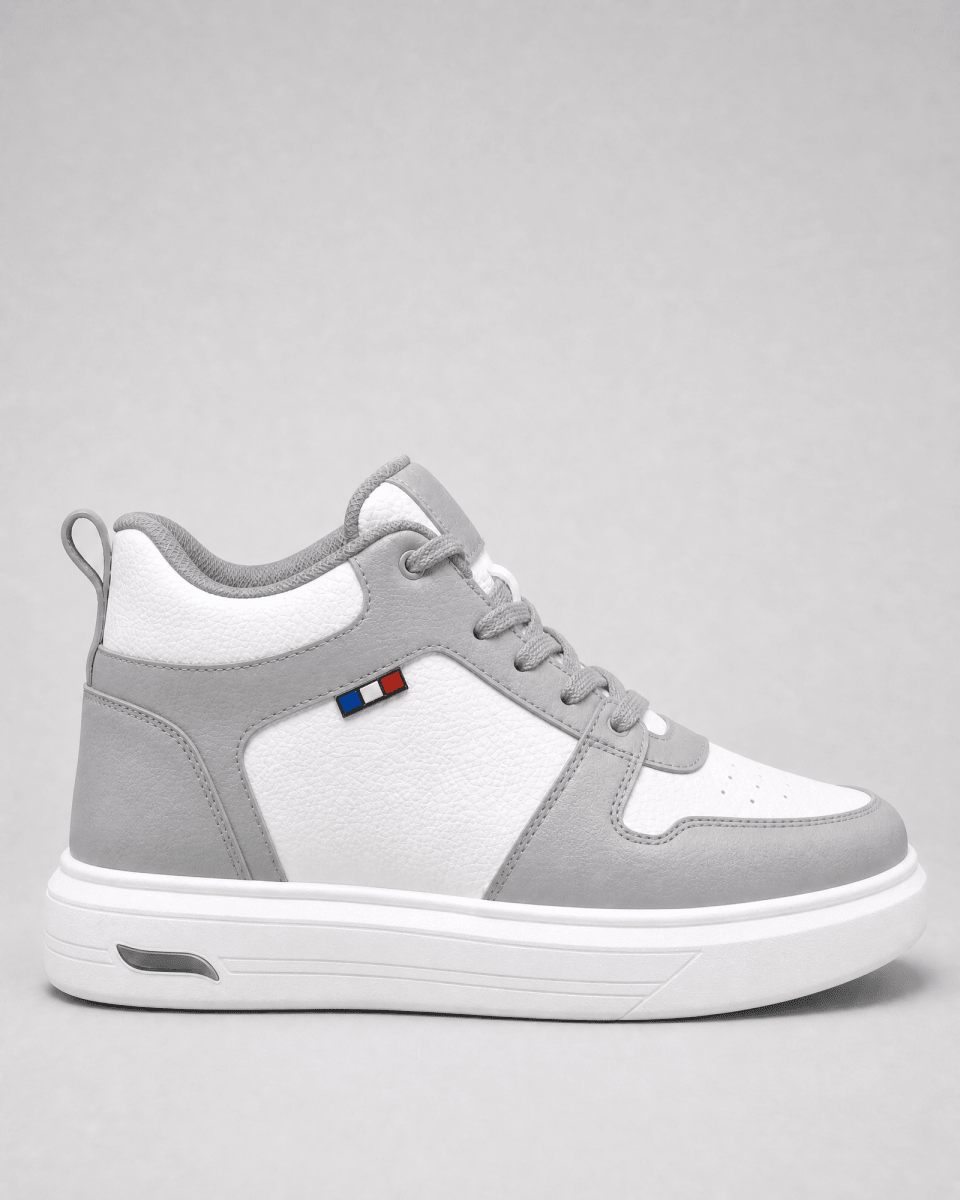 VANTEXO Prime Lift X10 Gri+10 CM Gizli Yükselti Premium Sneaker - Vantexo