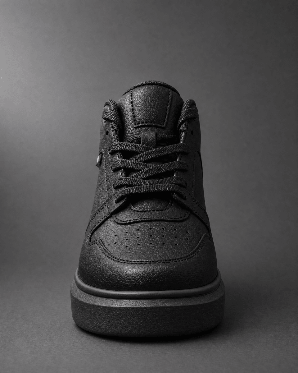 VANTEXO Prime Lift X10 Siyah +10 CM Gizli Yükselti Premium Sneaker - Vantexo