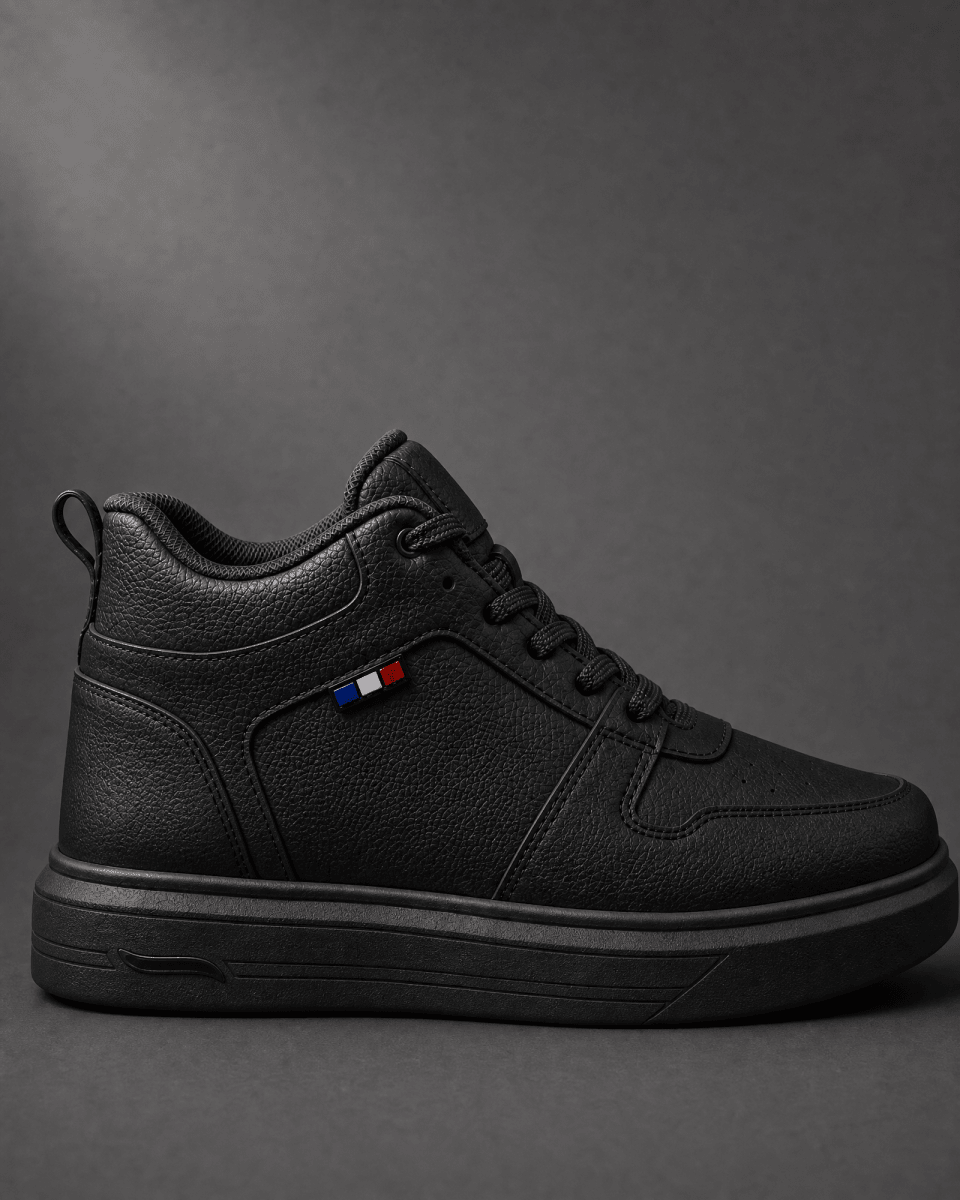 VANTEXO Prime Lift X10 Siyah +10 CM Gizli Yükselti Premium Sneaker - Vantexo