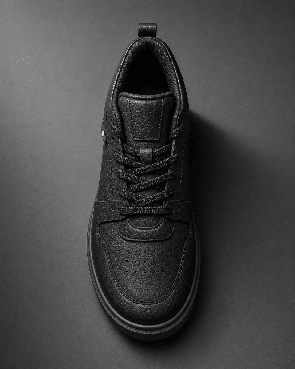 VANTEXO Prime Lift X10 Siyah +10 CM Gizli Yükselti Premium Sneaker - Vantexo