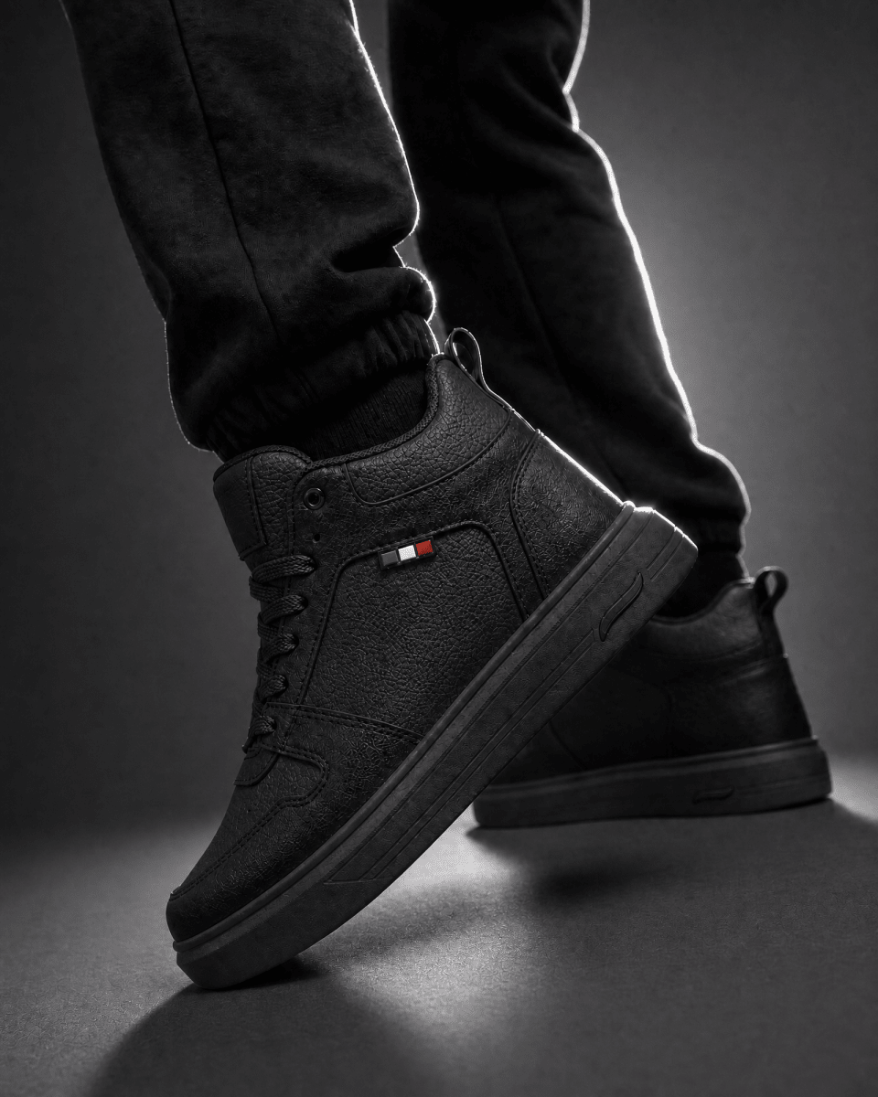 VANTEXO Prime Lift X10 Siyah +10 CM Gizli Yükselti Premium Sneaker - Vantexo
