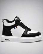 VANTEXO Prime Lift X10 Siyah Beyaz +10 CM Gizli Yükselti Premium Sneaker - Vantexo