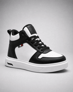 VANTEXO Prime Lift X10 Siyah Beyaz +10 CM Gizli Yükselti Premium Sneaker - Vantexo