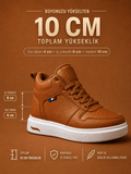 VANTEXO Prime Lift X10 Taba +10 CM Gizli Yükselti Premium Sneaker - Vantexo